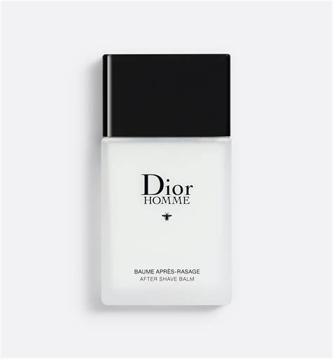 Dior Homme Aftershave Balm: Soothed and Mattified Skin